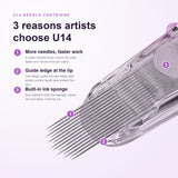 Hyper Microblading U14 Needles (10pcs Box) 1