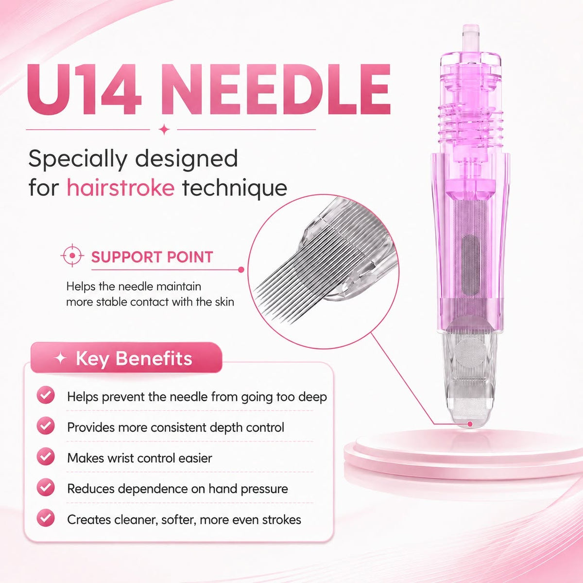 Hyper Microblading U14 Needles (10pcs Box)